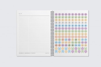 Agenda Additio P212 profesorado semana vista 16,5x21,5cm