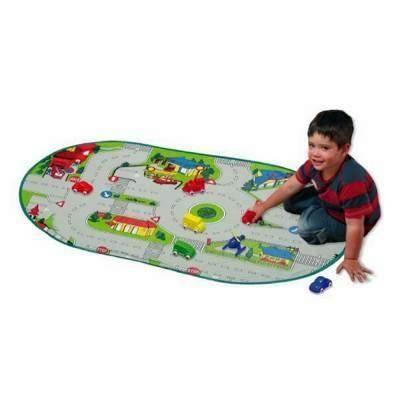 Tapete circulación simulación ciudad Miniland 150cm