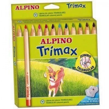 Lápices de colores Alpino Trimax