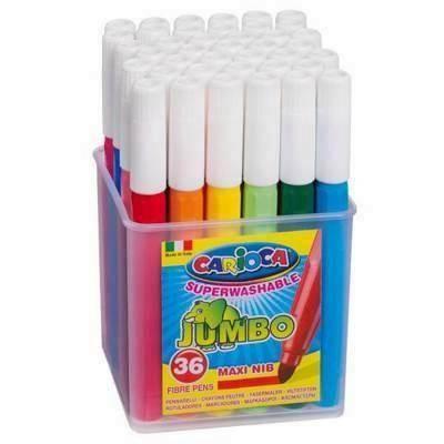 Rotulador Carioca C/36 color jumbo 40845