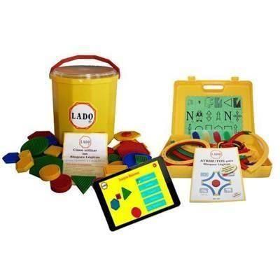 Bote 120 bloques lógicos, atributos y segmentos con método digital completo