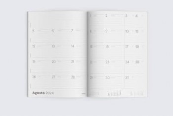 Agenda Additio P181 G catalán mes vista 16 meses 19,5x29,5cm