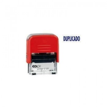 Sello automático Colop DUPLICADO Printer 20