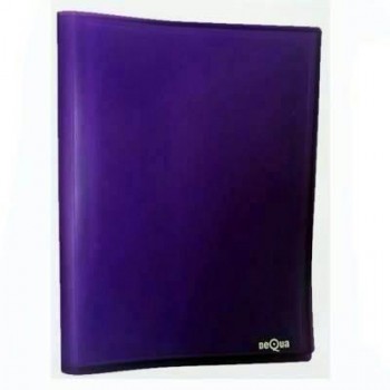 Carpeta 20 fundas Dequa polyplas A4 violeta translucido 79851235