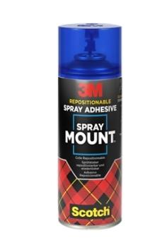 Pegamento en spray 3M spraymount permanente al secarse bote de 400ml 7000116727
