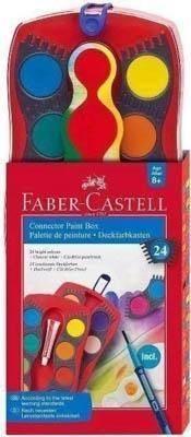 Acuerelas Faber connector 09125029 caja de 24