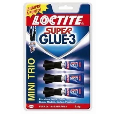 Pegamento de Super Glue-3 1 G. Mini TRIO 2229418