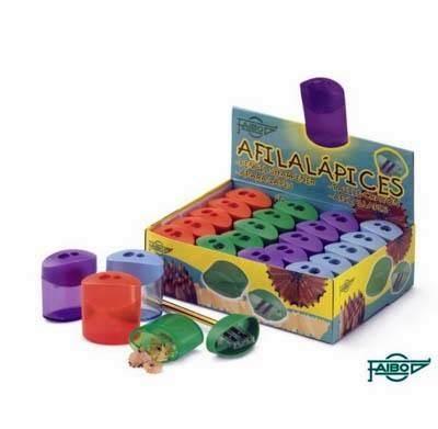 Afilalapiz Faibo 2102 C/20 Plastico 2 USOS DEPOSITO