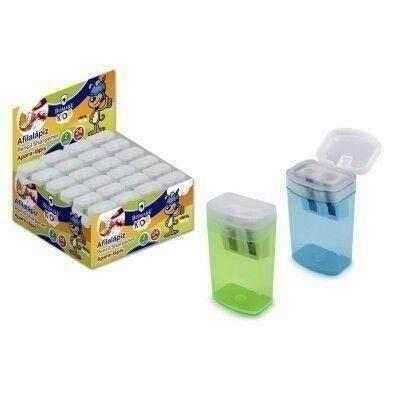 Afilalapiz Bismark 324330 caja de 24 plastico 2 usos deposito