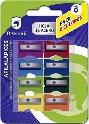 Afilalapiz Bismark 329439 blister 8 unidades colores surtidos