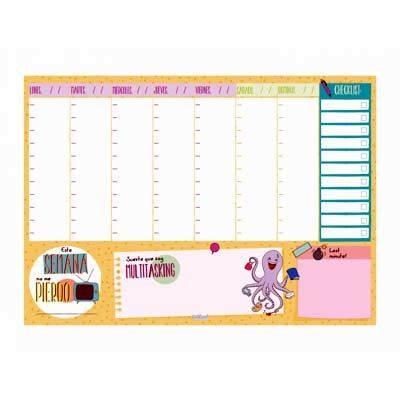 Planificador Finocam 7863100 semanal A4 Talkual pro