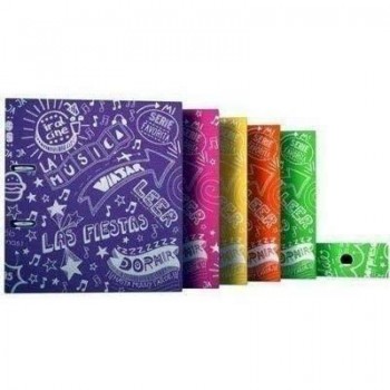 Archivador Doodle Grafoplas palanca A4 65MM surtido 17263099