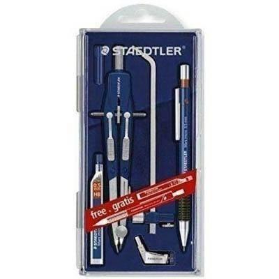 Compas Staedtler 552 02PR1 + regalo portaminas Mars Micro 775.05 + tubo minas Mars Micro 250 05