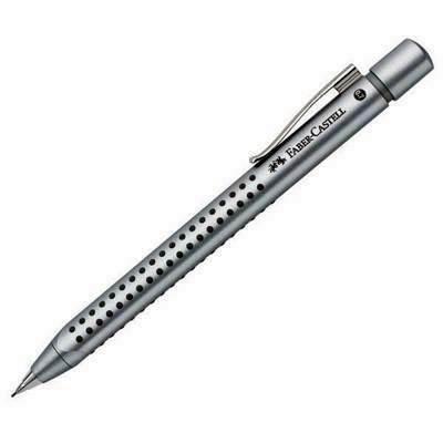 Portaminas Faber-Castell Grip 2011 trazo 0,7mm plata
