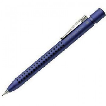 Portaminas Faber-Castell Grip 2011 trazo 0,7mm azul metálico