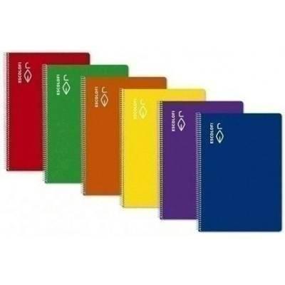 Bloc espiral Escolofi 1809381 folio 100/70 cuadros 3x3
