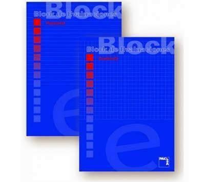 Bloc Examen pacsa A4 50 H. Cuadros 4x4 18705