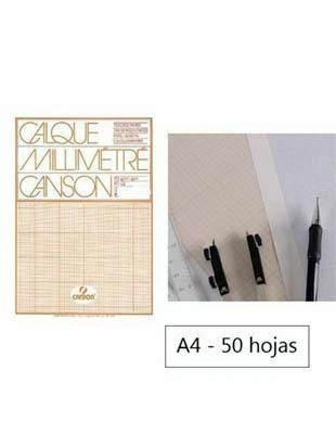 Block dibujo vegetal milimetrado A4 50 hojas 200017145 Guarro