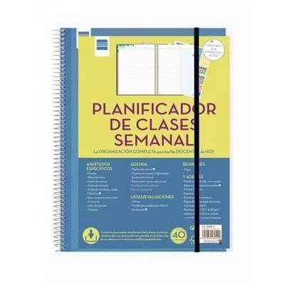 Block Finocam planificador semanal folio 5340400