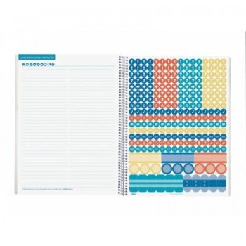 Block Finocam planificador semanal folio 5340400