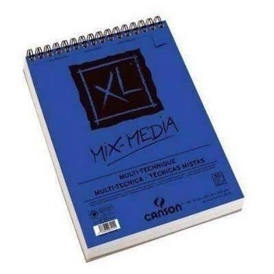 Block dibujo Canson Mix media XL A4 300 gramos 30 hojas 200807215