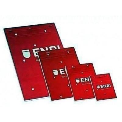 Bloc notas Enri 400032069 80 hojas 60g A4 cuadros 4x4 p/5