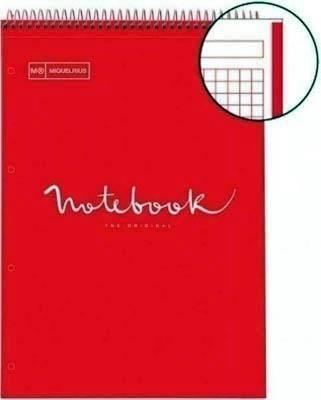 Block A4 80 hojas 90 gramos tapa forrada Miquel Rius emotions carton reporter rojo 46086