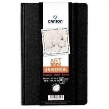 Cuaderno dibujo Canson esbozo A5 96gramos 112 hojas 200006456