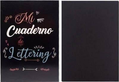 Block lettering A4 50 hojas negras Bismark 328629