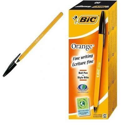 Boligrafo Bic Naranja Negro 8099231