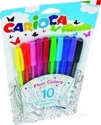 Boligrafo Carioca Fiorella surtido B/10 42775