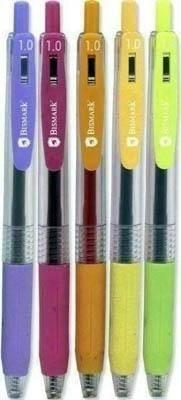 Boligrafo Bismark set 5 colores de 1.0mm neon 329150