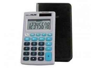 Calculadora Milan 150208BBL 8DIG. Azul