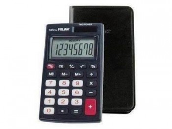 Calculadora Milan 150208KBL 8DIG. negra