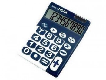 Calculadora Milan 150610BBL 10DIG. Azul