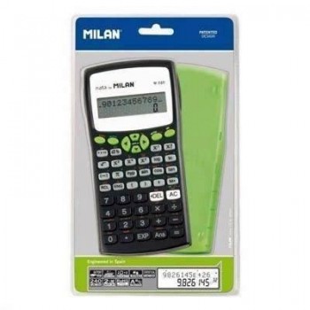 Calculadora Milan 159110GRBL 240F CIENTIFICA Verde