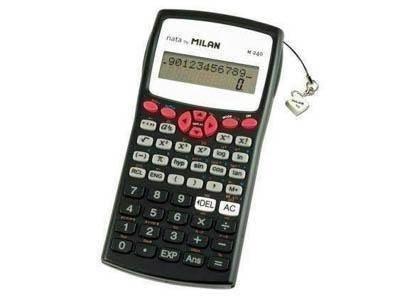 Calculadora Milan 159110RBL 240F Cientifica Rojo