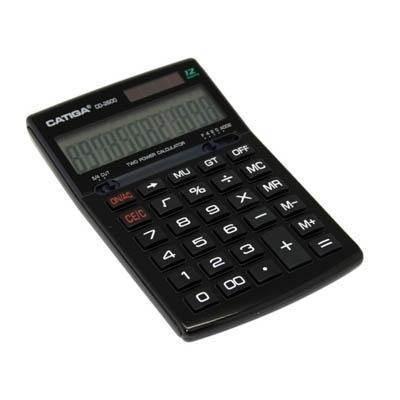 Calculadora CATIGA CD2600 12DIG. Negro 318449