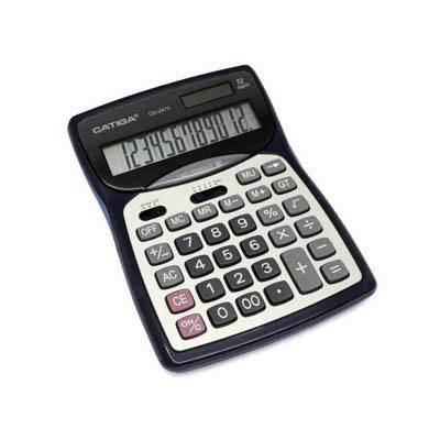 Calculadora Catiga CD2473 12 digitos grande 312880