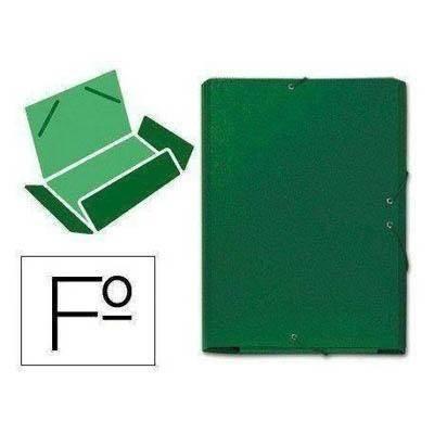Carpeta Gofracolor Fº Solapa Verde 024FGSVE