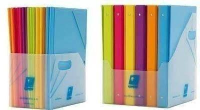 Carpeta de Iberplas 4º Plastico 4 anillas 20MM. surtido 518FC90