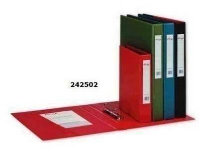 Carpeta de Pardo 242502 2A 25MM Rojo Solapa Y TARJ