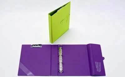 Carpeta de Miniclip superior Iberplas folio 4 anillas 515FC90 surtidas