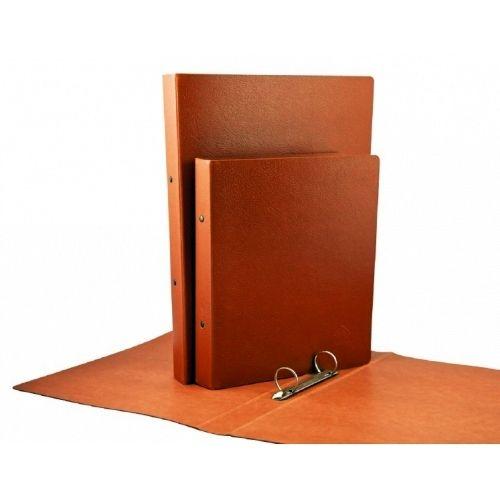 Carpeta de Cuero folio 4 anillas 25MM. natural 5184NX
