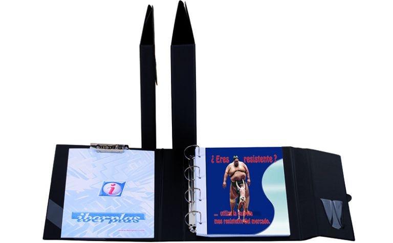 Carpeta de M-C Iberplas Fº4AN.40MM.C/Sol.8514M00