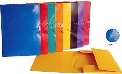 Carpeta Senfort 2601 folio solapas Amarillo