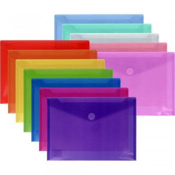 Carpeta de Velcro Multiline Transparente. Fº P/10 4872300