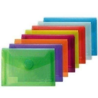 Carpeta de Velcro Multiline Amarillo 8º P/5 04872660