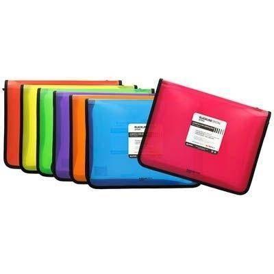 Carpeta Grafoplas 4800699 polipropileno cremallera surtido Blackline