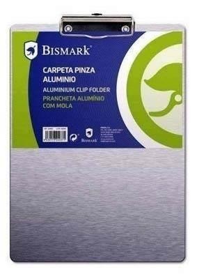Carpeta pinza Bismark aluminio A4 324937